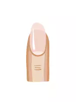 Manicure z paznokciami owalnymi